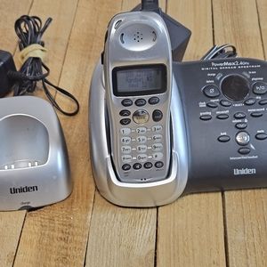 UNIDEN POWER MAX 2.4GHZ - CORDLESS PHONE - DIGITAL ANSWERING MACHINE